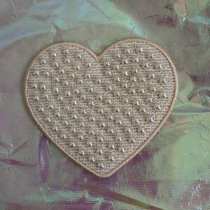 Stoney clover pearl heart patch